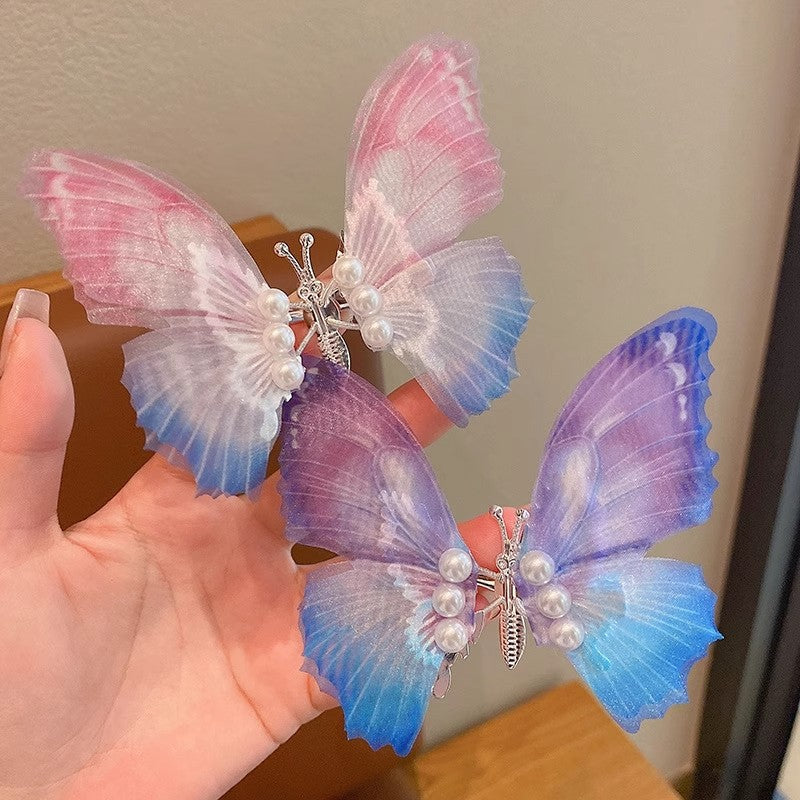 Wholesale New Butterfly Hairpin Headwear Girl's Antique